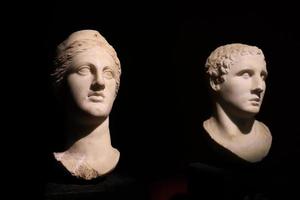 Statues in Istanbul Archaeological Museums, Istanbul, Turkey photo