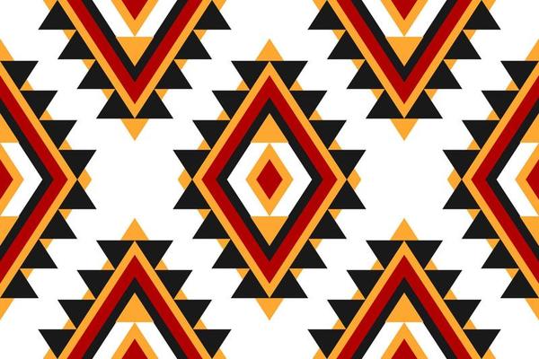 Geometric ethnic seamless pattern traditional. Aztec ethnic ornament print. Tribal pattern style.