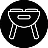 BBQ Vector Icon Design