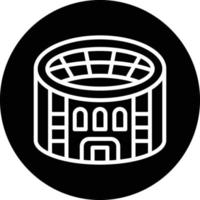 diseño de icono de vector de estadio