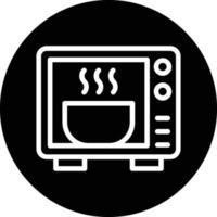 Microwave Vector Icon Design
