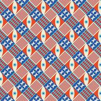 Colorful neo geometric pattern. Neo Geometric Seamless Period. Grid with color geometrical shapes. Modern abstract background vector