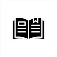 open book icon with isolated vektor and transparent background vector