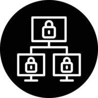 Private Network Vector Icon Design