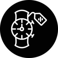 ristwatch Sale Vector Icon Design