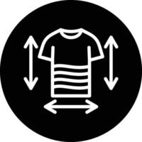 Clothes Measurement Vector Icon Design