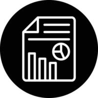 Seo Report Vector Icon Design