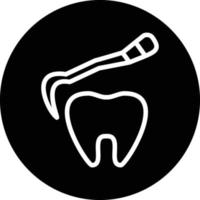 Tooth Scaling Vector Icon Design