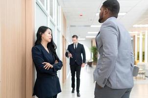 Portrait of businessperson and the generation personalities of new executives with good ideas, personality, and vision. photo