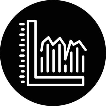 Graph Vector Icon Design