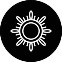 Sun Vector Icon Design