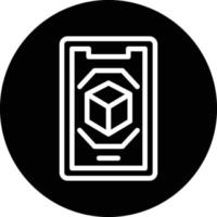 Augmented Reality Vector Icon Design