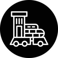 Locomotive Vector Icon Design