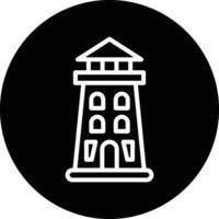 Lighthouse Vector Icon Design