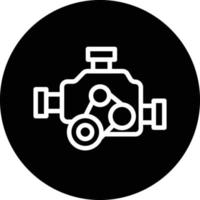 diseño de icono de vector de motor