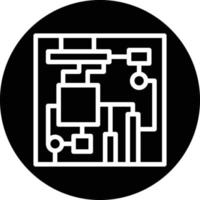 Motherboard Vector Icon Design