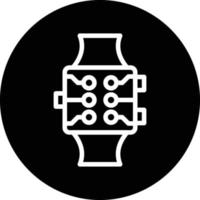 diseño de icono de vector de reloj inteligente