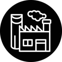 diseño de icono de vector de industria