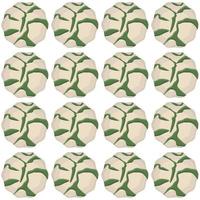 Pattern homemade cookie different taste in pastry biscuit vector