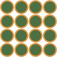 Pattern homemade cookie different taste in pastry biscuit vector