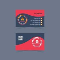 simple business card design vector