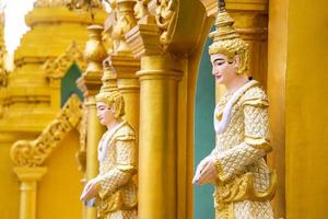 The spirit of angel in Myanmar culture photo