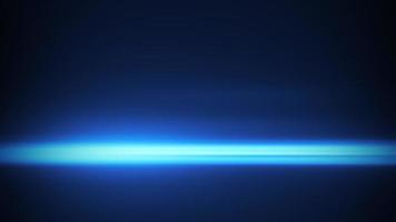 Loop abstract blurred blue horizontal line background video