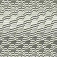Image of hexagon metallic motif pattern in crame and gray. photo
