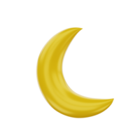 golden Ramadan moon 13453247 PNG