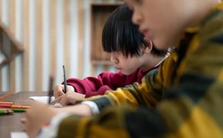 A group of students from an international school that promotes creativity photo