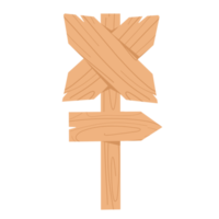 letrero de madera png