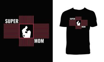 Mom Vector T Shirt Design.