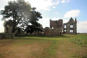 A view of Moreton Corbett Castle in Shropshire photo