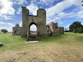 A view of Moreton Corbett Castle in Shropshire photo