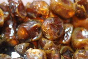 Photo of fresh brown dates