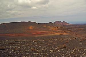 orignal volcanic landscapes from the Spanish island of Lanzarote photo