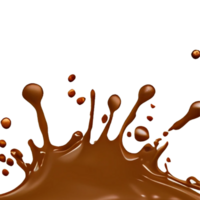 liquide éclaboussure Chocolat png