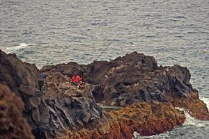 orignal volcanic landscapes from the Spanish island of Lanzarote photo