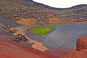 orignal volcanic landscapes from the Spanish island of Lanzarote photo