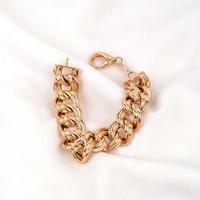 Chain bracelet gold jewelry photo