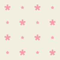 A cute Pink and Cream pastel seamless pattern of asterisk star with a background in Beach Concept Summer Theme, illustration photo