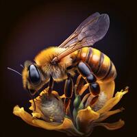 Nature's Superhero, The Honey Bee Pollinator, photo