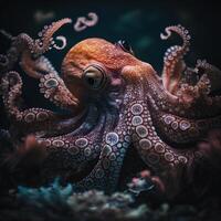 How Giant Octopuses Use their Long Limbs to Hunt, photo