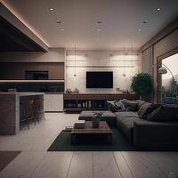 Relaxing in a Minimalist Living Room Design, photo