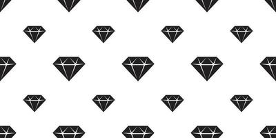 diamond seamless pattern vector gem jewelry icon crystal wallpaper background