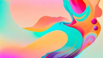 abstract colorful background illustration photo