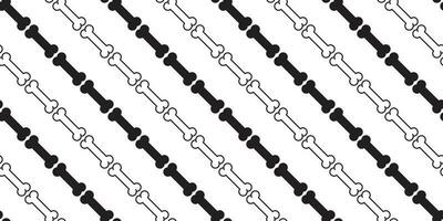 dog bone seamless pattern vector dog paw stripe wallpaper isolated background white