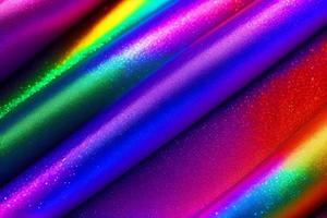 3d render, abstract background with wavy pattern, rainbow colors photo