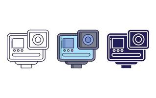 Action Camera vector icon