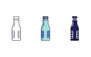 Bottle vector icon